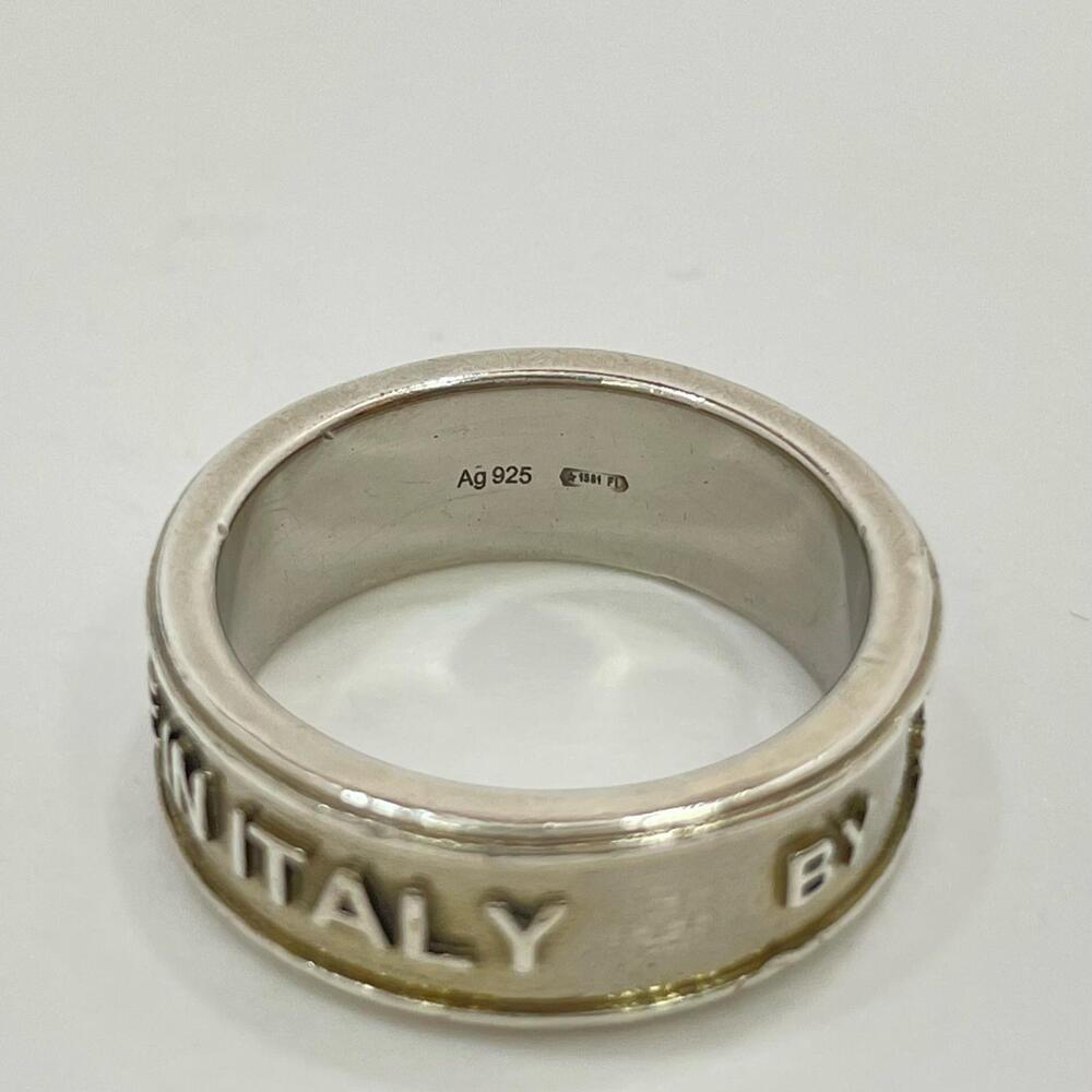 Gucci Ring Silver GG Interlocking - image 9